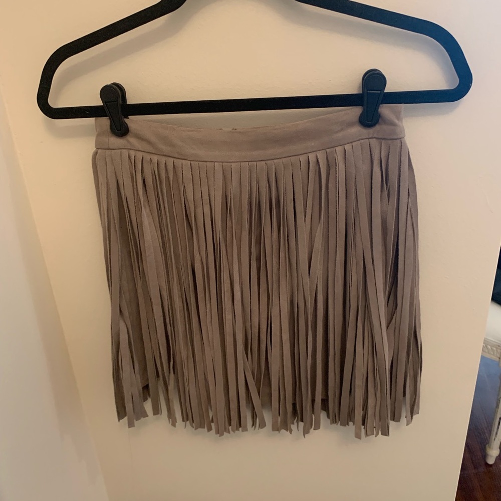BB Dakota Fringe Skirt